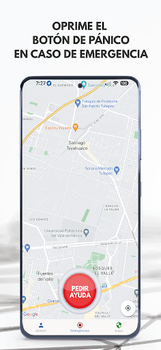 Android application Botón de Pánico Tultitlán screenshort