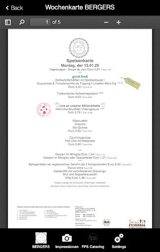 FPS Foodhall BERGERS