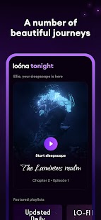 Loóna: Bedtime Calm & Sleep Screenshot