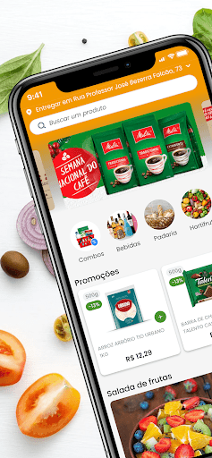 Android application Nosso Hortifruti screenshort