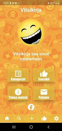 Android application Vitsikirja screenshort