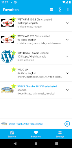 US Virgin Islands Radios Screen 2