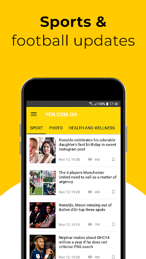 Ghana News: YEN Trending & Hot Screenshot 4 - AppWisp.com