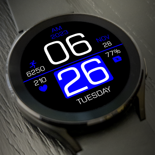 Key108 Digital Watch Face Screen 2