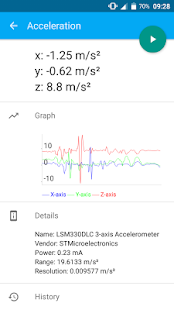 Sensor Sense لقطة شاشة