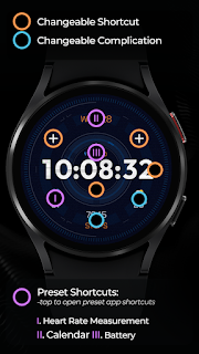 TVV Digital 8 Watch Face