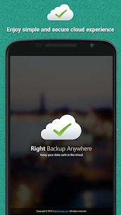 Right Backup Anywhere  App For PC (Windows 7, 8, 10) Free Download 1