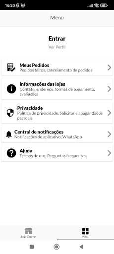 Luadi Alimentos Screen 2