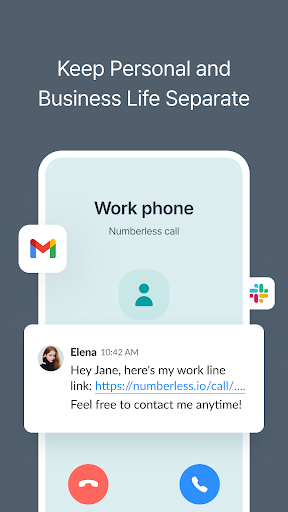Numberless: Second Phone Lines Screen 3