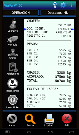 Android application VialAr screenshort