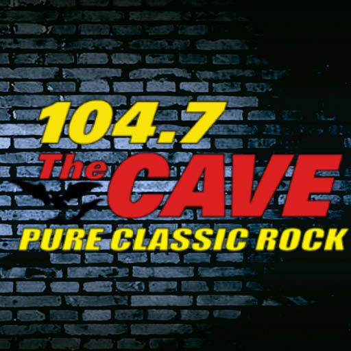 104.7 The Cave KKLH logo