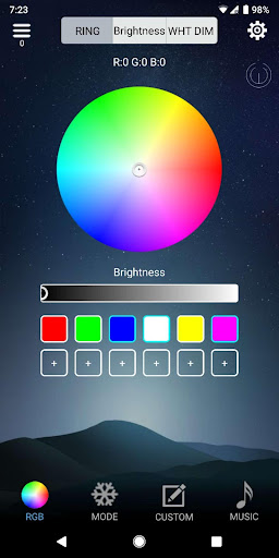 Android application AF LED screenshort