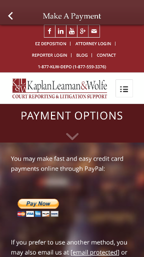 KLW Kaplan Leaman  Wolfe