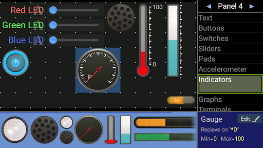 Screenshot of Bluetooth Electronics