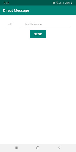 Direct Message -Send Message W Screen 2