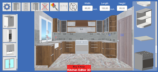 Kitchen Editor Line screenshot 5