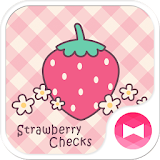 Strawberry Checks +HOME Theme icon