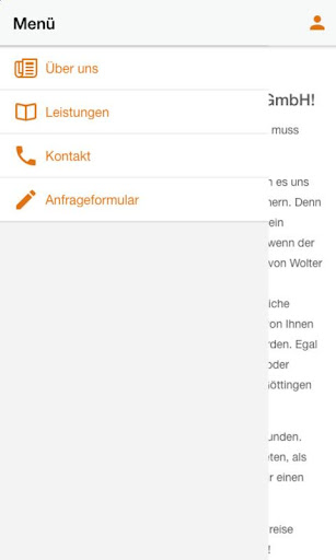 Android application Wolter & Sohn GmbH screenshort