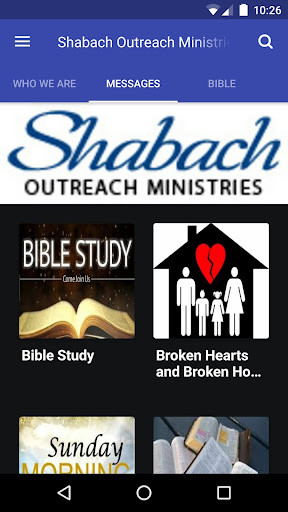 Shabach Outreach Ministries Screen 2