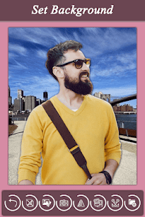 Mustache & Beard Color Effect - Hair Color Changer Screenshot