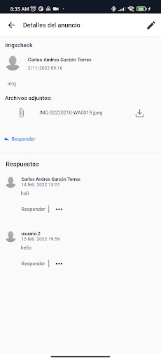 Admisión Virtual Profesores Screen 3