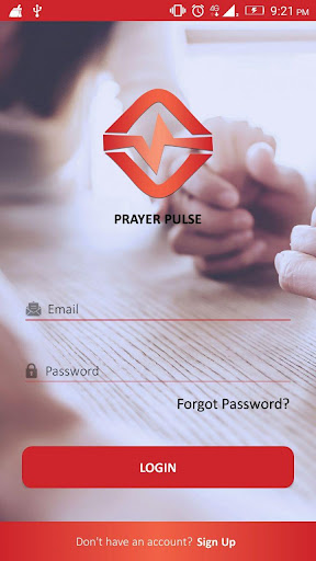 Android application Prayer Pulse screenshort