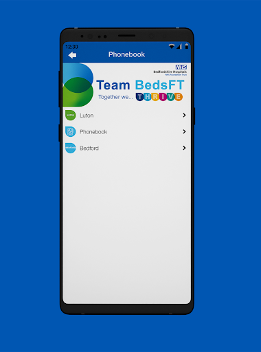 TeamBeds Screen 2