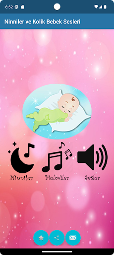Android application Ninniler & Kolik Bebek Sesleri screenshort