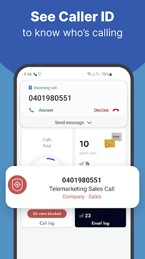 Shield: Caller ID & Spam Block Screen 2