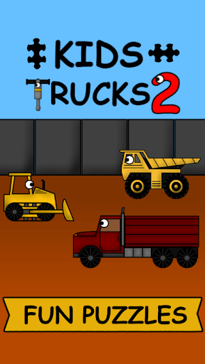 Screenshot of Kids Trucks: Puzzles 2