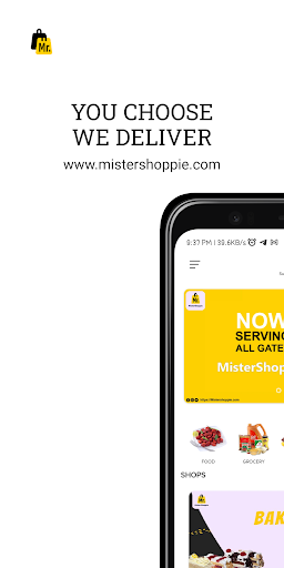 Android application Mistershoppie screenshort