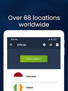 VPN.Lat: Unlimited and Secure MOD APK (Pro Unlocked) 17