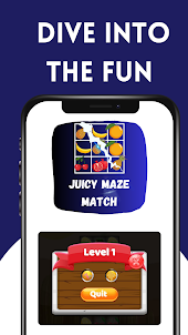 Juicy Maze Match