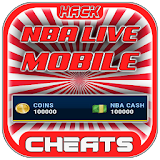 Cheats For NBA Live Mobile Hack Joke App - Prank! icon