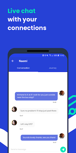 Liftshare Companion Screen 3