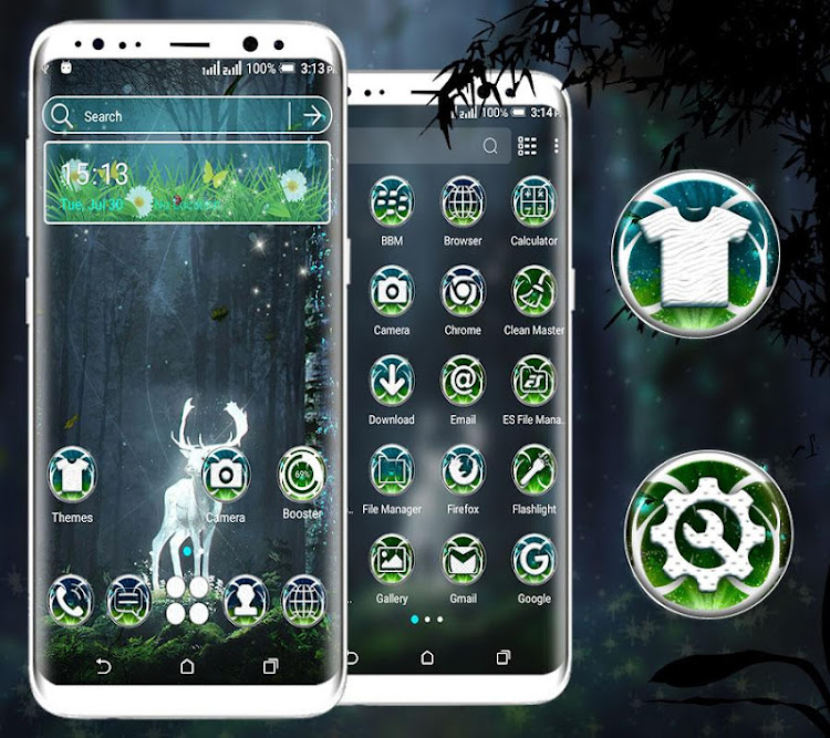 Magical Deer Launcher Theme - 2.9 - (Android)