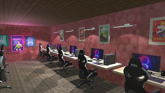 Gamer Cafe Job Simulator Mod APK 5.63 (Unlimited money) Gallery 2
