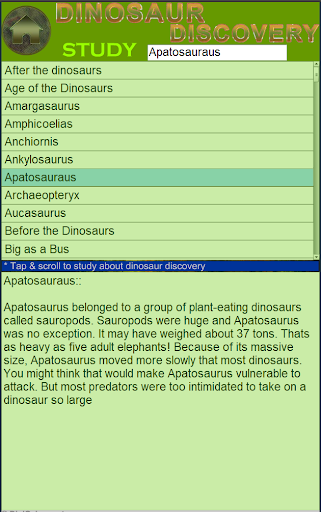 Dinosaur Discovery - Fun & Edu Screen 2