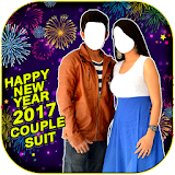 New Year 2017 Couple Suit icon