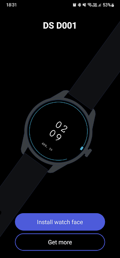 Android application DS D001 - Minimal digital screenshort