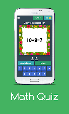 Math Quiz - Screenshot 1