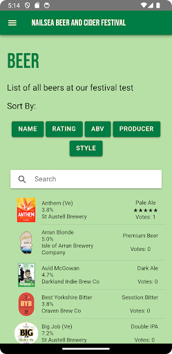 Nailsea Beer & Cider Festival Screen 2