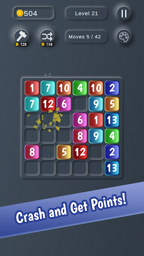 Numbers Match & Crash Screen 3