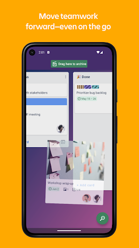 Screenshot of Trello: Manage Team Projects