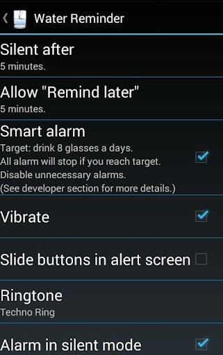 Water Reminder Screenshot 4 - AppWisp.com