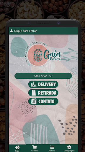 Android application Gaia Natural screenshort