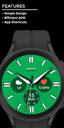 Profenight 2 - watch face Screen 2