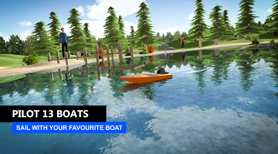 #1. RC Boat Simulator (Android) Av: Deviasoft
