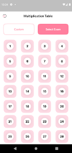 Math Multiplication Tables