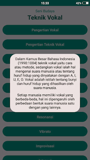 Seni Budaya - Teknik Vokal Screen 2